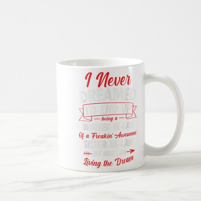 Caneca De Café Ser Um Irmão De Uma Irmã Adorável. (Direita)