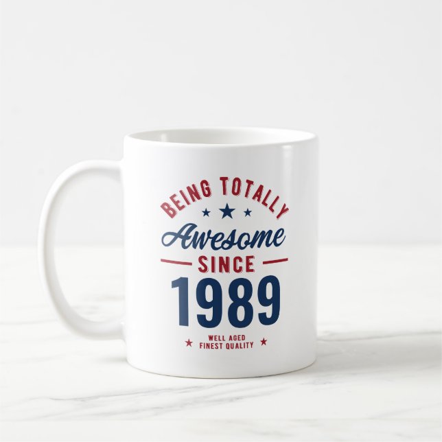 Caneca De Café Ser Um Presente De Aniversário Totalmente Incrível (Esquerda)