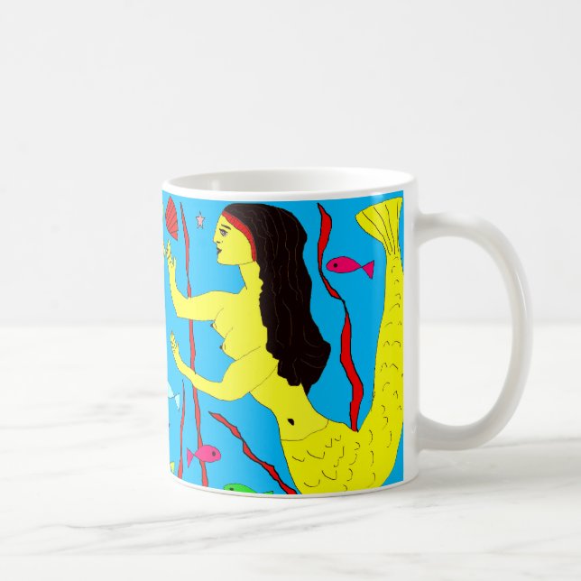 Caneca De Café sereia (Direita)