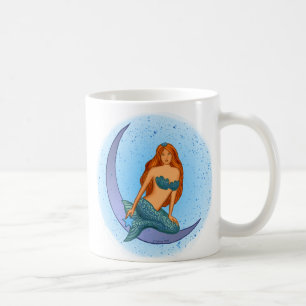 Caneca De Café Sereia da Lua NIght
