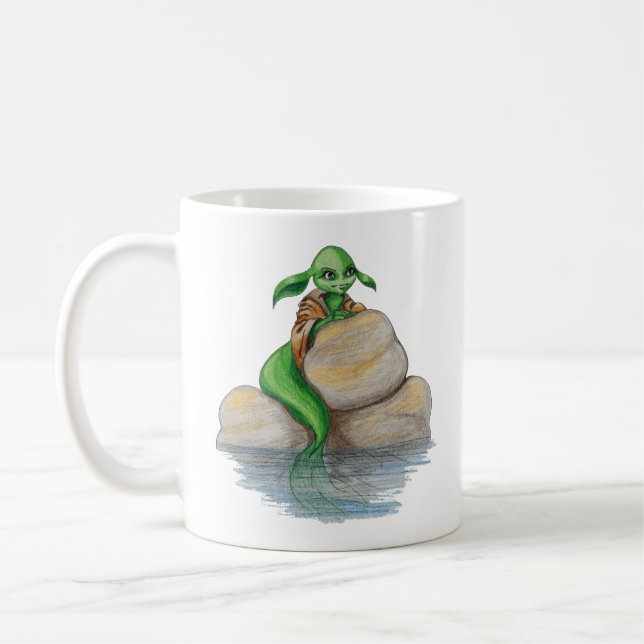 Caneca De Café Sereia de espécies desconhecidas (Esquerda)