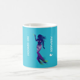 Caneca De Café Sereia e gancho de Ouro