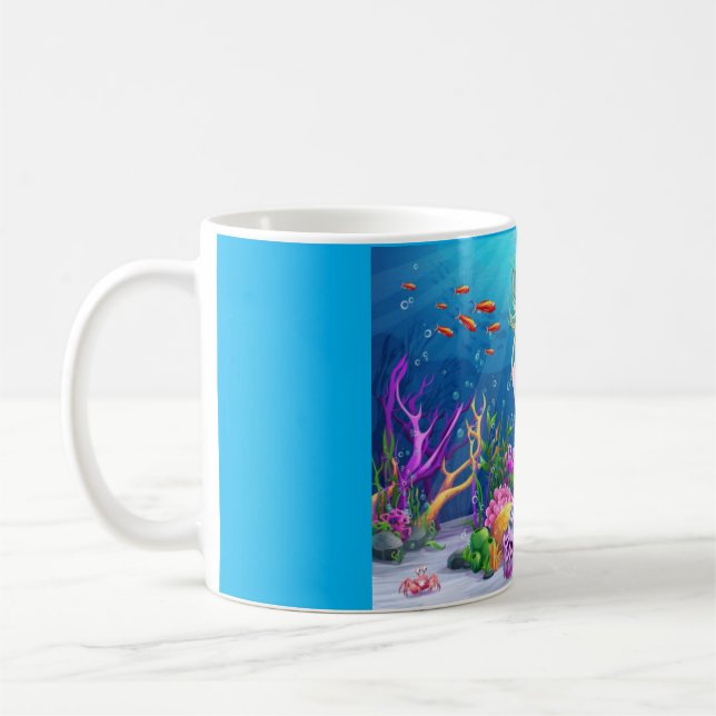 Caneca De Café Sereia Famosa (Esquerda)