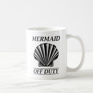Caneca De Café Sereia Fora de Serviço