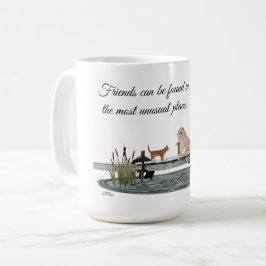 Caneca De Café Sereia No Boi Dock Coffee Mug