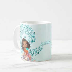 Caneca De Café Sereia Personalizada