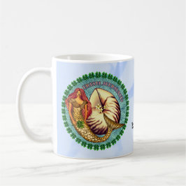 Caneca De Café Sereia Trevo