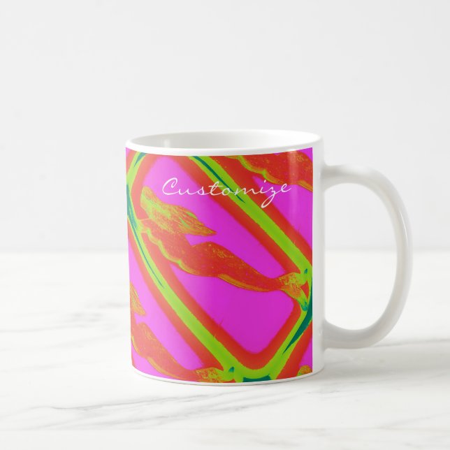 Caneca De Café sereia vermelha submarina (Direita)