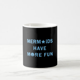 Caneca De Café Sereias Sereia Garota Engraçada Aniversário Pres