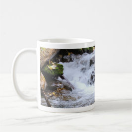 Caneca De Café Serene Green Mossy Stream Coffee Mug