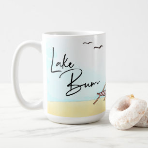 Caneca De Café Serene Lake Bum