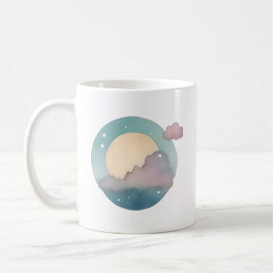 Caneca De Café Serene Moonlit Dreamscape