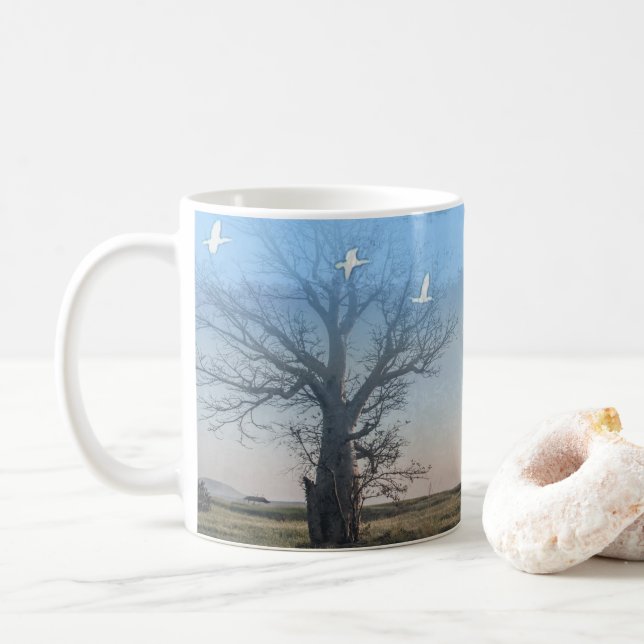 Caneca De Café Serenidade, coragem e sabedoria (Com Donut)