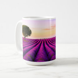 Caneca De Café Serenidade da Lavanda de Proveniência
