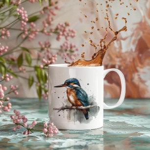 Caneca De Café Serenidade do Martim-pescador