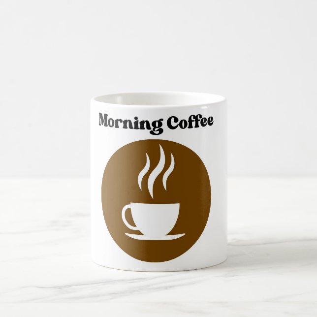 Caneca De Café Serenidade Icônica numa caneca-doce (Centro)