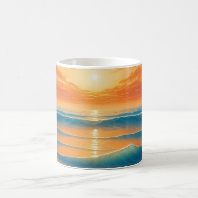 Caneca De Café Serenidade Matinal (Centro)