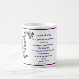 Caneca De Café Serenity Prayer Short