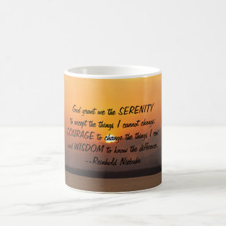 Caneca De Café Serenity Prayer Sunset Mug