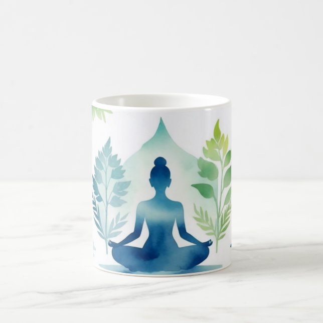Caneca De Café Serenity Yoga Café (Centro)