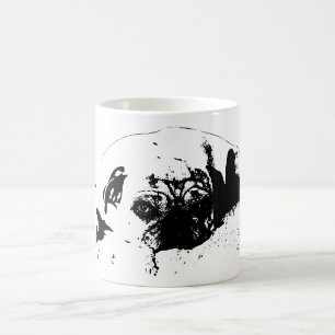 Caneca De Café Sereno Incrustado, Sorriso Bebido