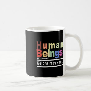 Caneca De Café Seres Humanos Cores Orgânicas A 100% Podem Variar
