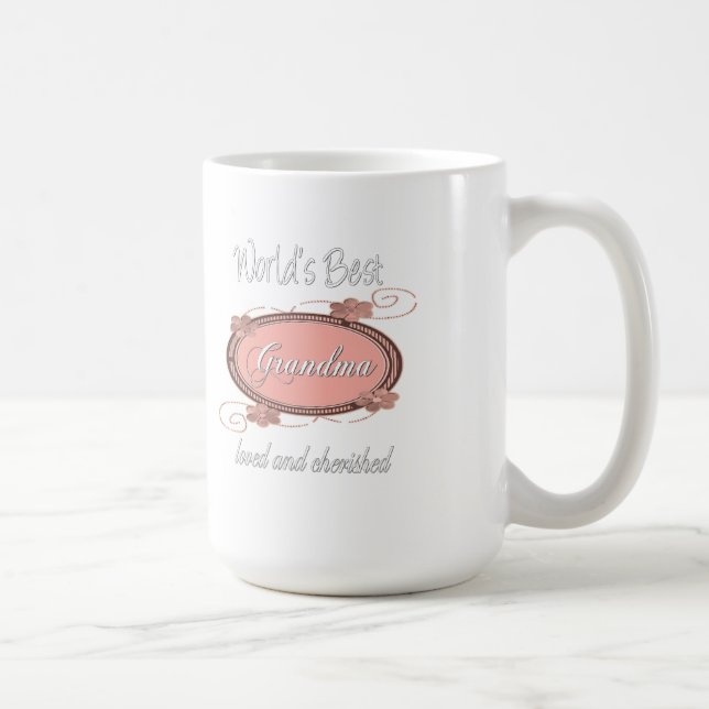 Caneca De Café Série amada da avó (Direita)