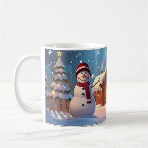 Caneca De Café Série Artística Original, Natal
