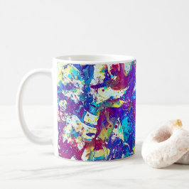 Caneca De Café Série Broken Mood Ring Nº 1 – Espectro Fracturado