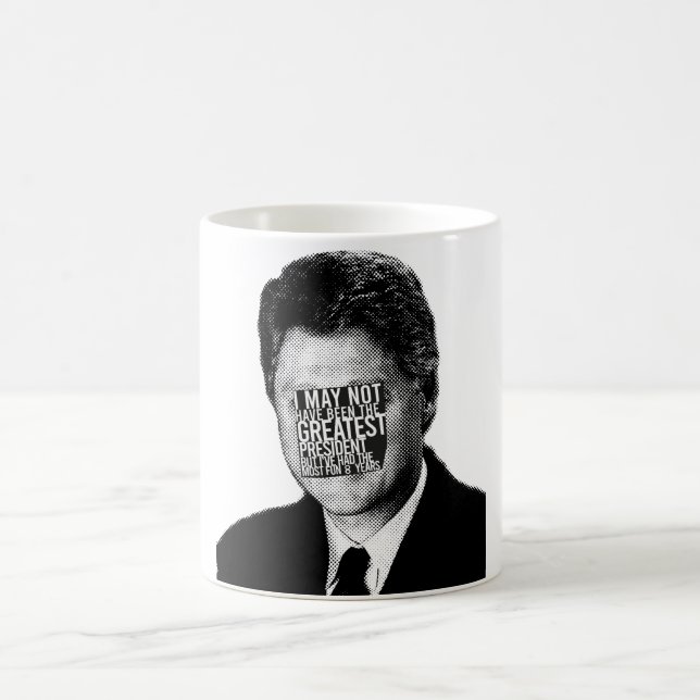 Caneca De Café série de fotos Bill Clinton (Centro)