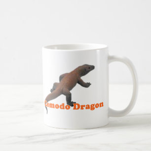 Caneca De Café Série de Komodo do dragão