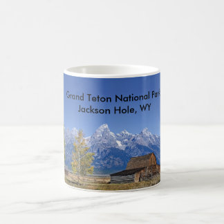 Caneca De Café Série grande 5 do parque nacional de Teton