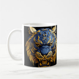 Caneca De Café Série sem rosto: Tigre