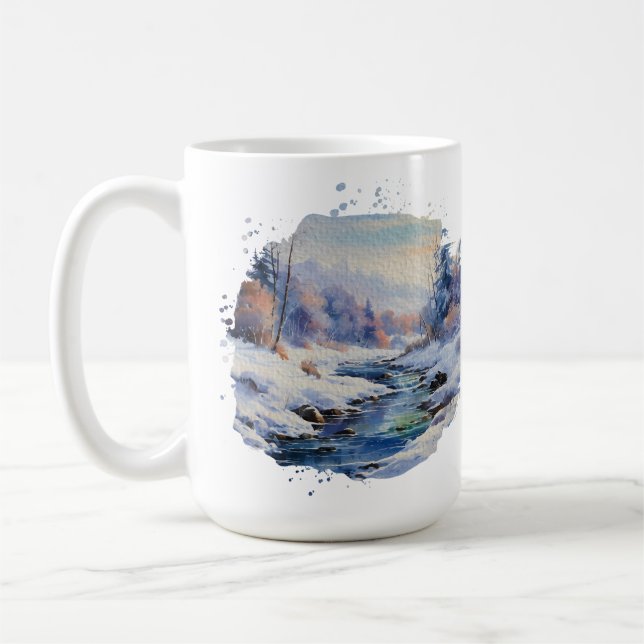 Caneca De Café Série Winter 15 oz Classic Mug (Esquerda)