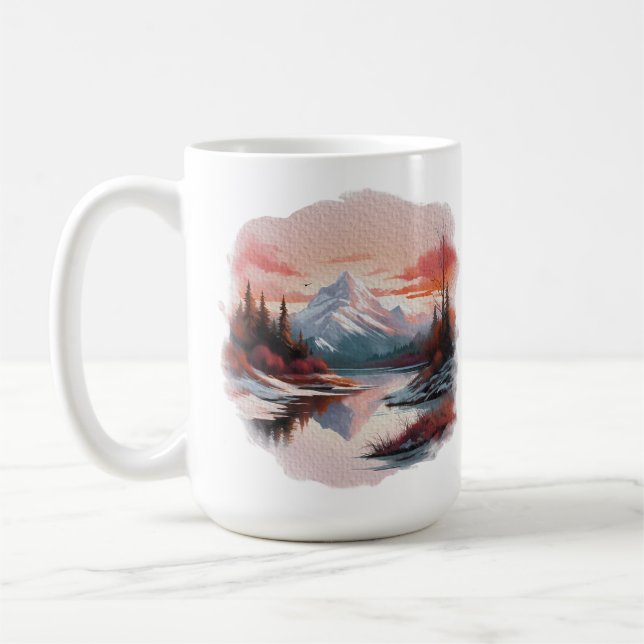 Caneca De Café Série Winter 15 oz Classic Mug (Esquerda)