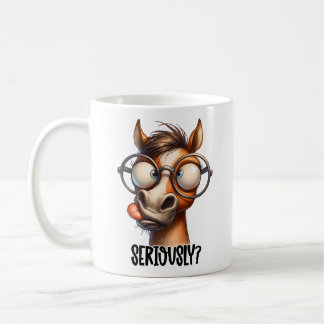 Caneca De Café Sério? Engraçada