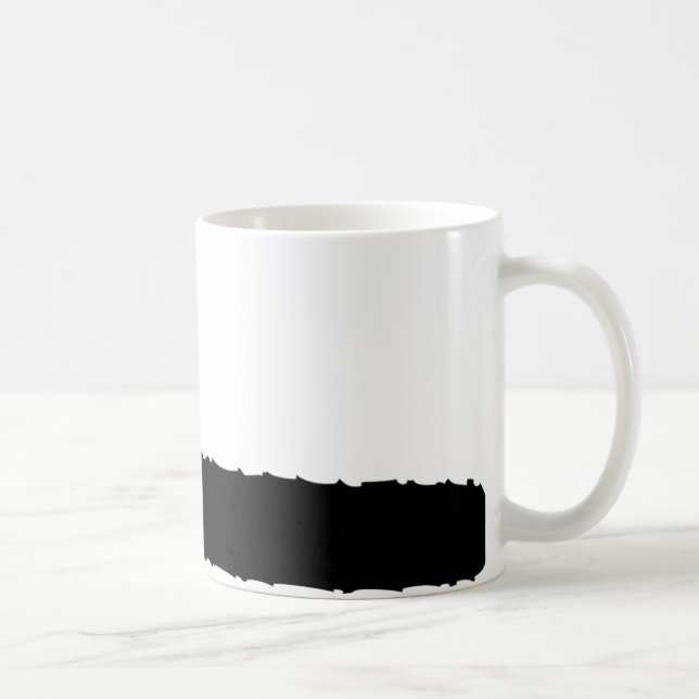 Caneca De Café serra de cadeia preta (Direita)