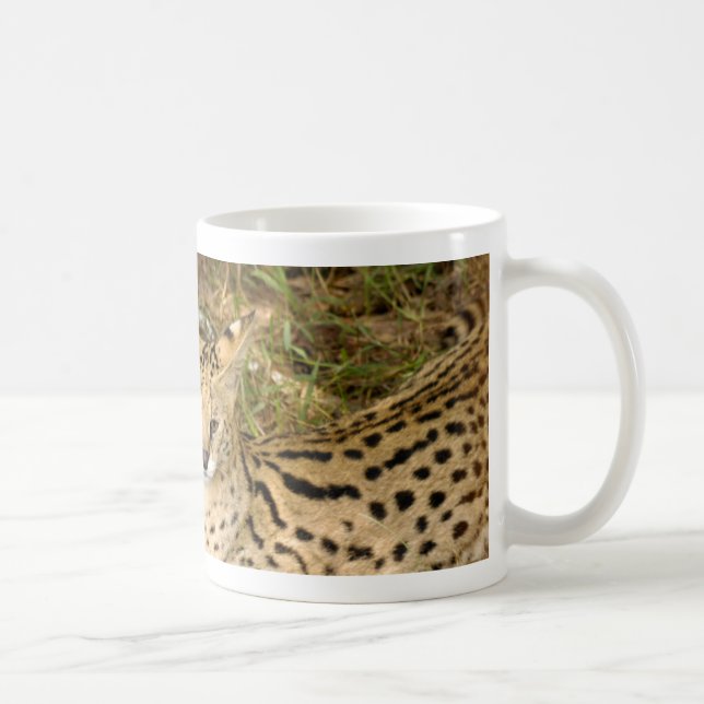 Caneca De Café serval 033 (Direita)