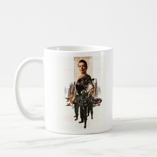 Caneca De Café Servalan - Blakes 7 (Esquerda)