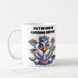 Caneca De Café Serviço de Catering Interno 24/7 Mamãe