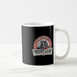 Caneca De Café Serviço de Remoção de Flocos de Neve de Trump Engr
