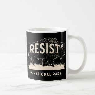 Caneca De Café Serviço de Resistência do Parque Nacional dos EUA 