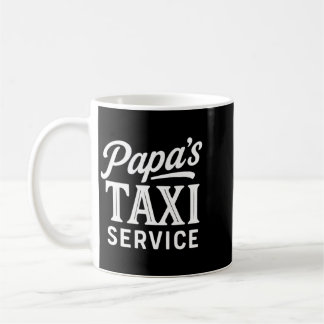 Caneca De Café Serviço de Táxi do Papai - Trabalho de Motorista P