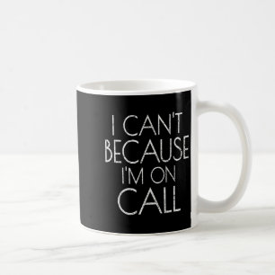Caneca De Café Serviços de Emergência Xmas Não posso porque estou
