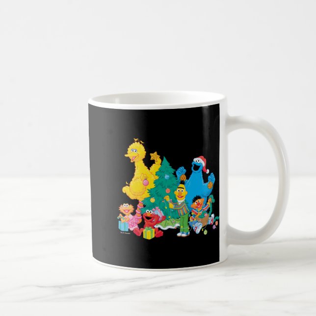 Caneca De Café Sesame Street Christmas Pals  (Direita)