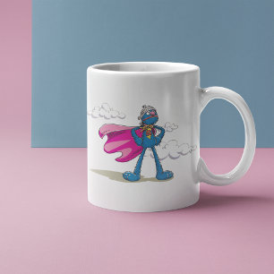 Caneca De Café Sesame Street Super Grover