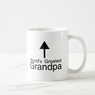 Caneca De Café Seta do vovô dos mundos a grande