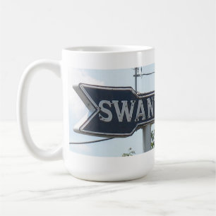 Caneca De Café Seta e torre de água