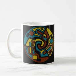 Caneca De Café Setas abstratas