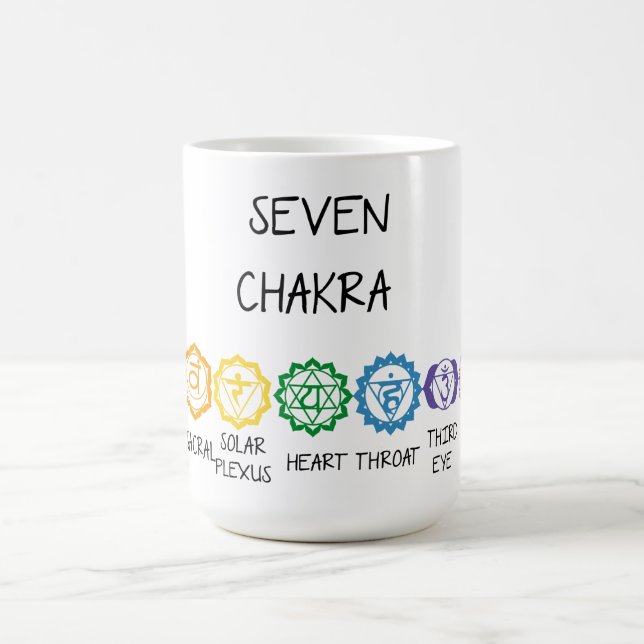 CANECA DE CAFÉ SETE CHAKRA (Centro)